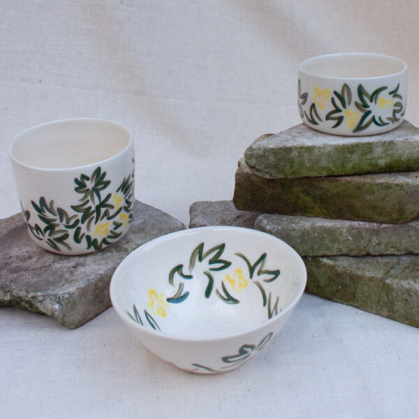 Greenery miska - žlutá