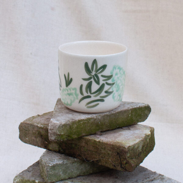 Greenery hrnek - tyrkysový