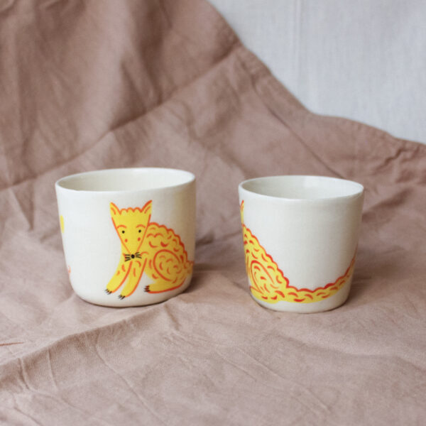 Zvířátka - Žluty vlk